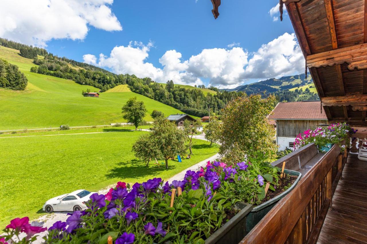 Biobauernhof Stegerbauer Leilighet Maria Alm am Steinernen Meer Eksteriør bilde