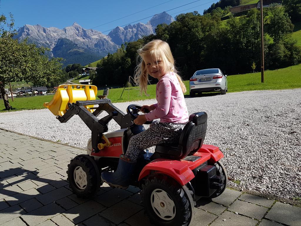Biobauernhof Stegerbauer Leilighet Maria Alm am Steinernen Meer Eksteriør bilde