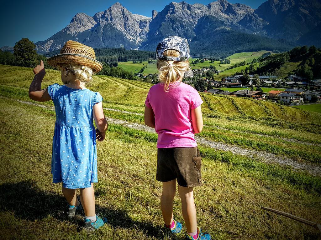 Biobauernhof Stegerbauer Leilighet Maria Alm am Steinernen Meer Eksteriør bilde